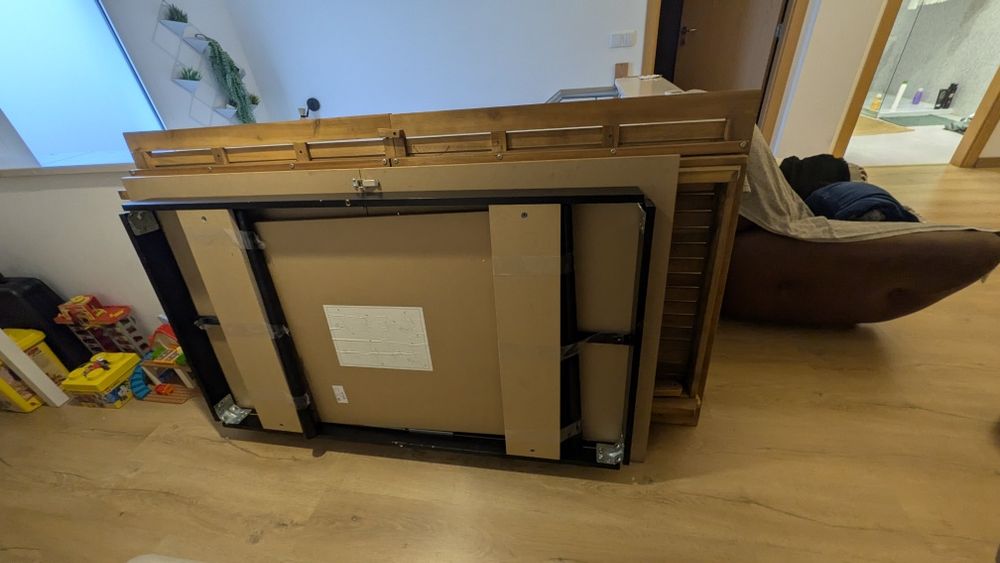 Mesa carvalho extensível