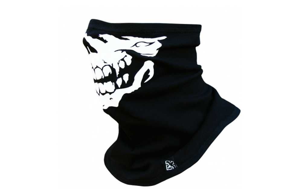 Komin premium bawełna czaszka maseczka Półkominiarka termoaktywna