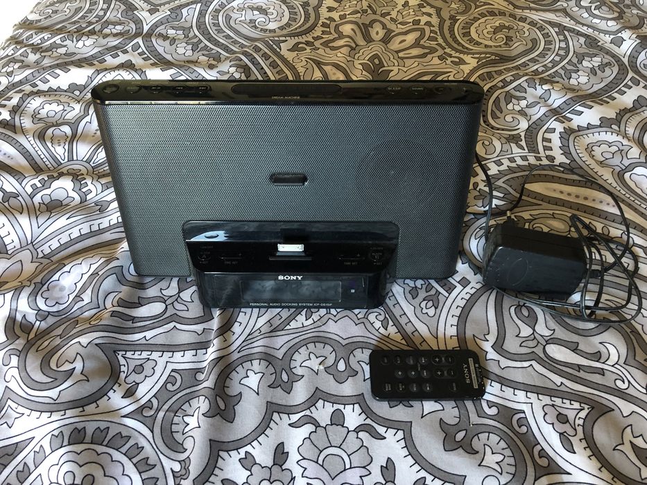 Sony Radio Despertador Iphone/Ipod/Ipad