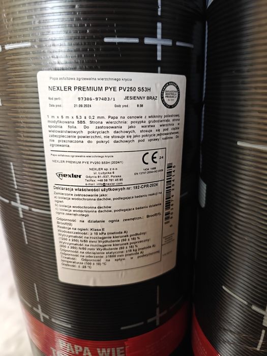 Papa kolor "Jesienny Brąz" NEXLER PREMIUM PYE PV250 S53H