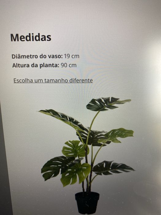 Planta artificial + Vaso