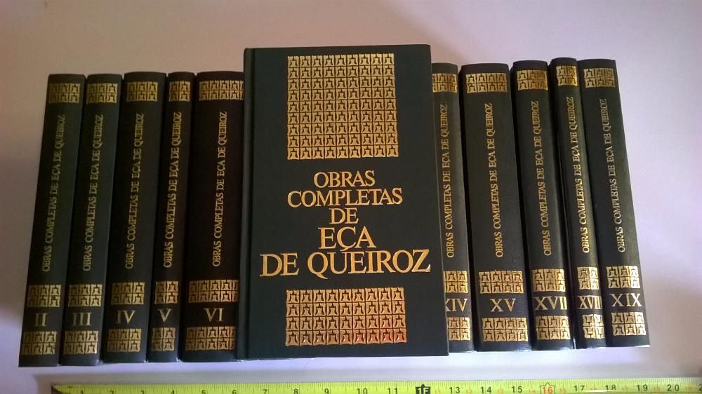 Eça de Queiróz - 9 Livros - Círculo de Leitores - Obras Completas