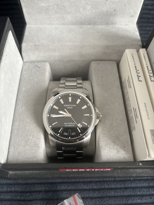 Certina ds podium automat szafirowe szklo dokumety c633.7129.42.61