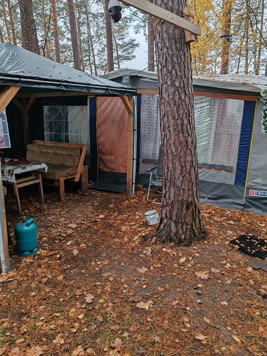 Sprzedam przyczepę kemping nad jeziorem