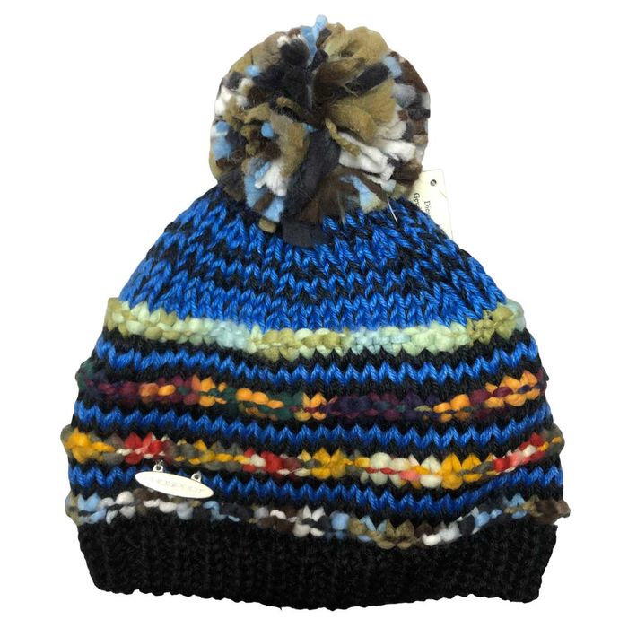 CG60 Ciepła Czapka Zimowa PROSPORT Wełna HANDMADE Pompon Unisex