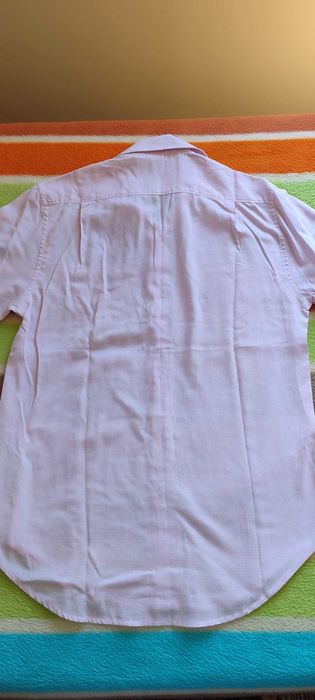 Camisa Rosa Homem - Milano | Tamanho S | Slim Fit [Nova]