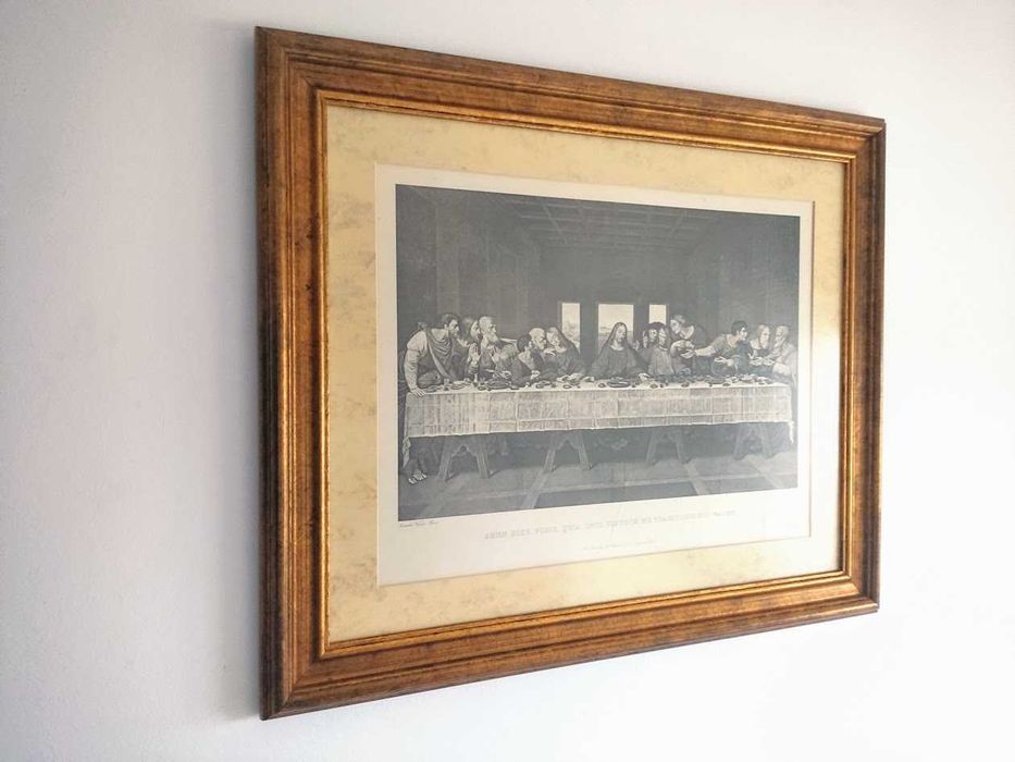 Quadro A Última Ceia de Leonardo Da Vinci