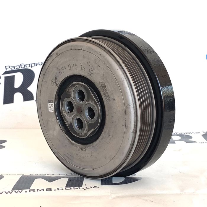 Шкив коленвала демпферный Мерседес Спринтер W906 2.2 OM651 A6510351812