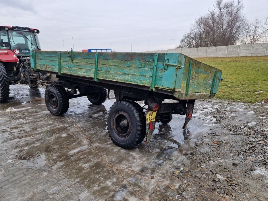 Przyczepa rolnicza Kiper dwustronny dokumenty