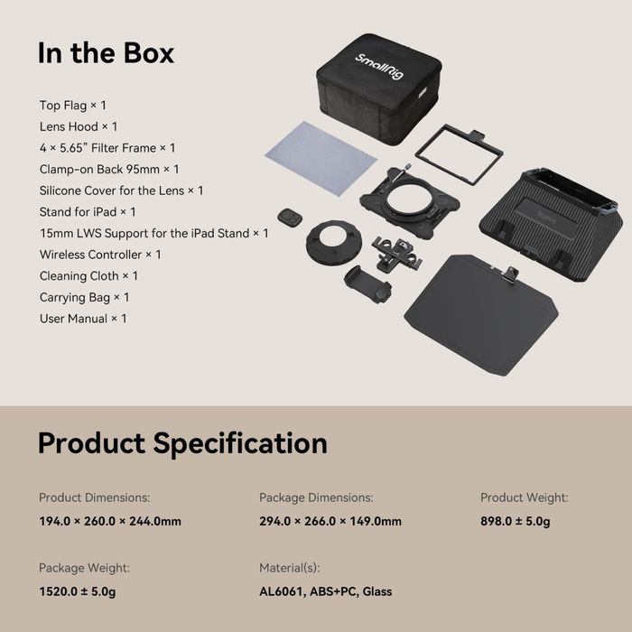 Телесуфлер Smallrig 3646