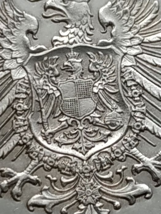 2 марки 1888 рік срібна монета