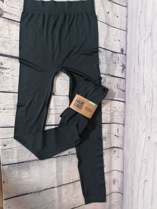 Безшовні легінси Muk Luks без утеплення, висока посадка