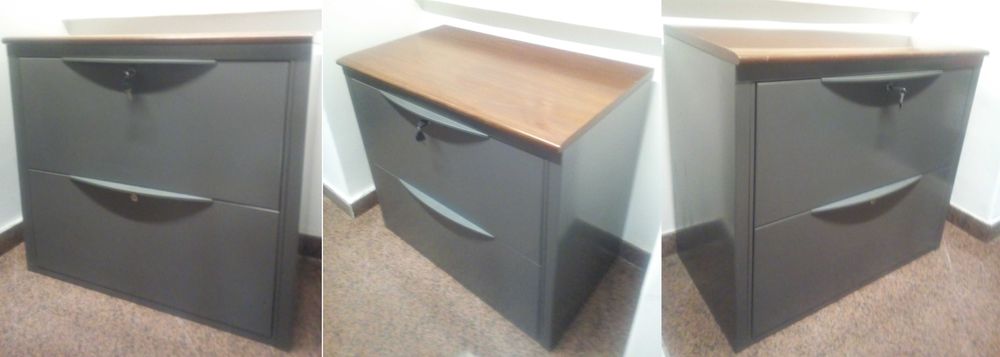 7Armários-Arquivo em aço lacado(de 2 ou 4 gavetas de pastas suspensas)