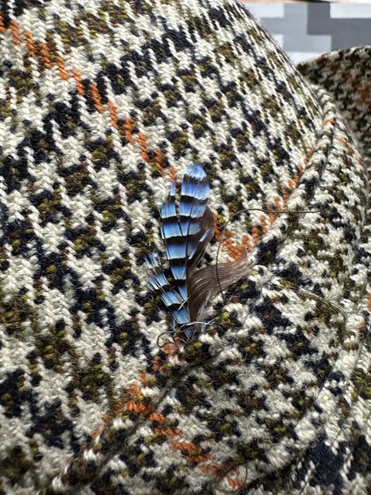 Kapelusz Christy's London Line Durham Wełna Tweed Vintage