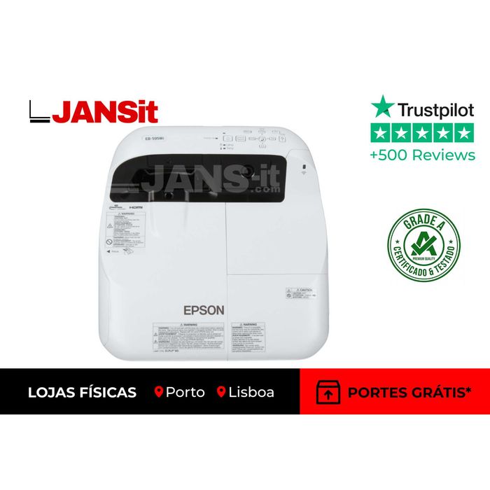 Videoprojetor Epson EB-695Wi | 1280×800 | 16:10 | 3500 Lumens (REF5)