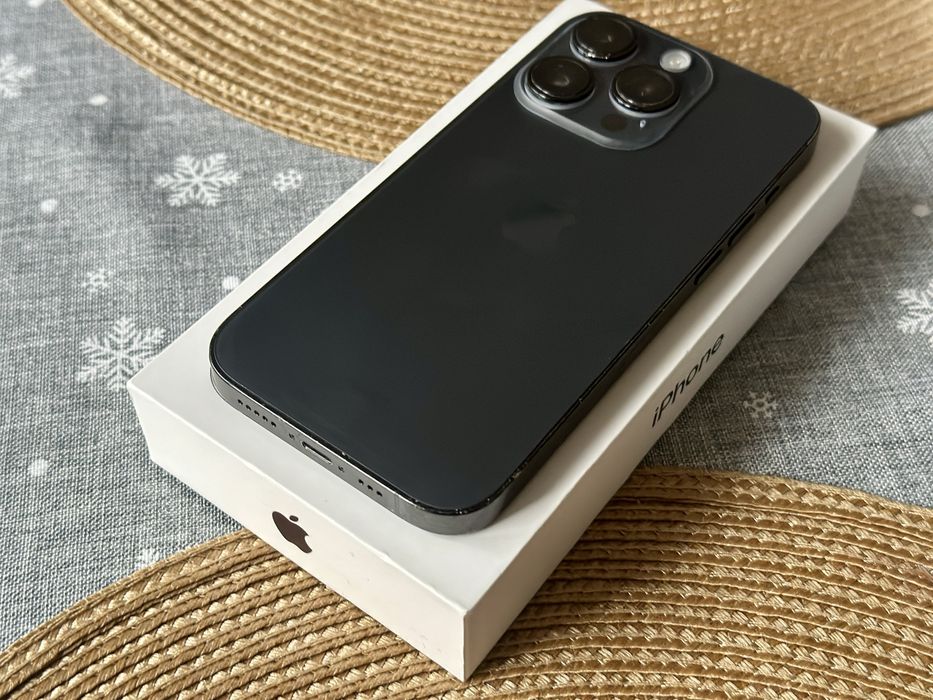 iPhone 14 Pro 128GB Black | Bez blokad | Nowa bateria | Zestaw