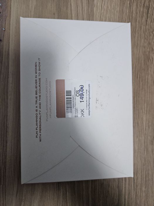 Skarpetki Fun Flamingo, koronka, dwie pary