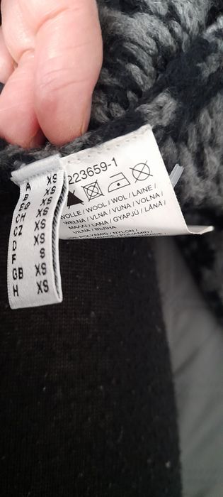 Kardigan wełna alpaka norweski