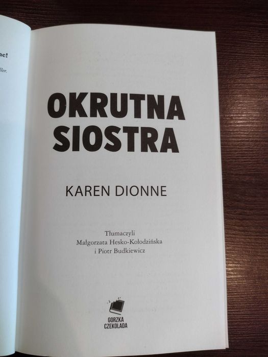 "Okrutna siostra"