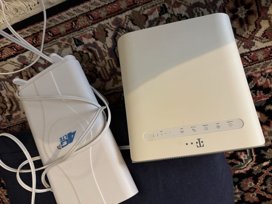 Modem 4g lte bez simlocka ZTE ROUTER MF286 + antena