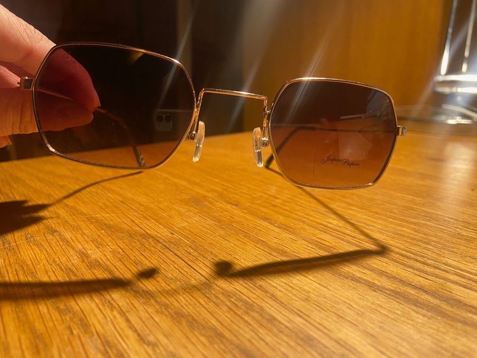 Jeepers Peepers okulary przeciwsłoneczne metalowe oprawki