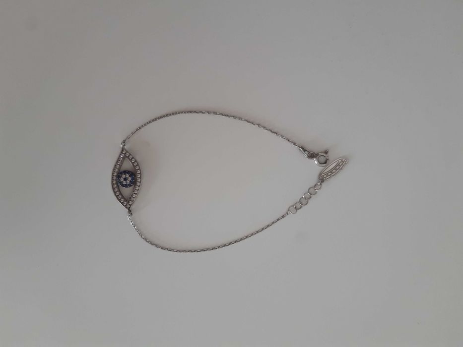 Pulseira Blue Mystic Eye em Prata com Zircónias – Eugénio Campos