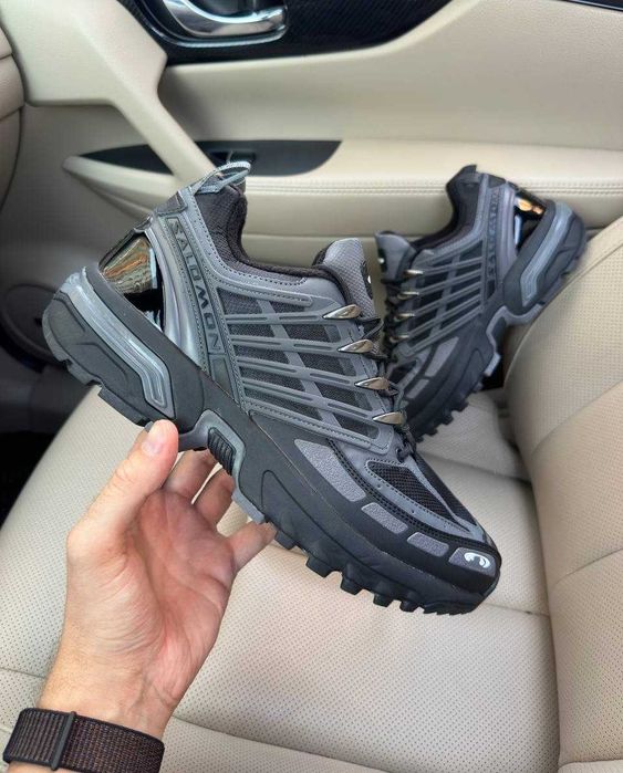 !SALE! Salomon ACS Pro Gore-Tex Dark Grey Black 41 42 43 44 45 46 47