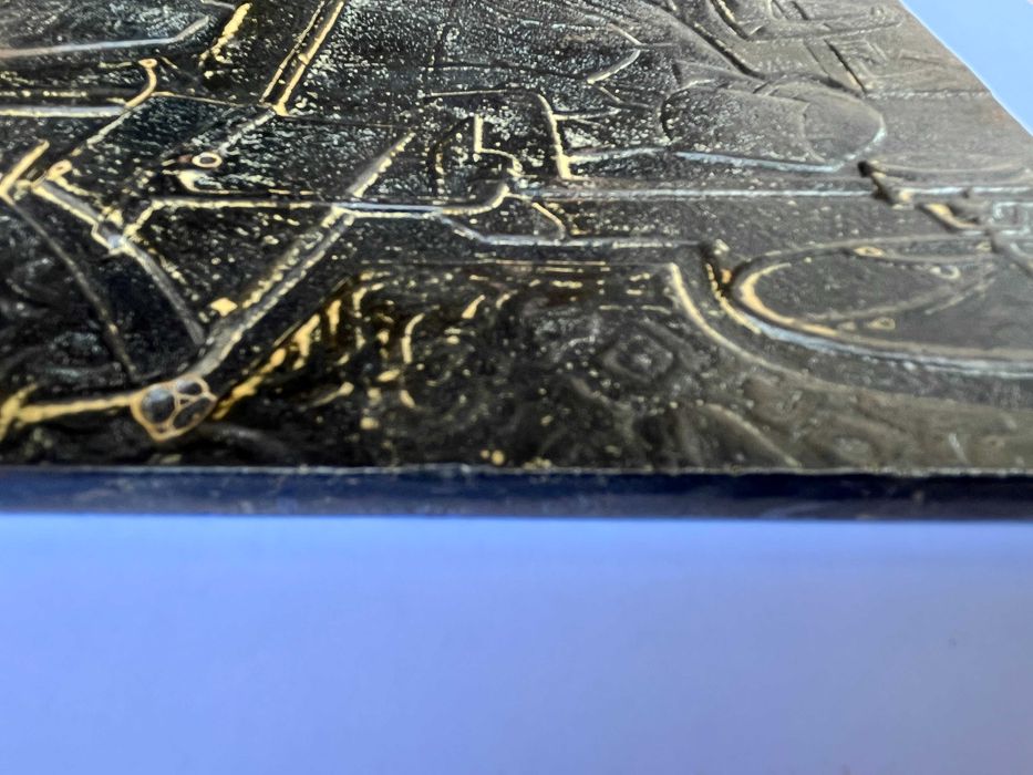 Placa relevada ferro da Metalúrgica Oliveira e Ferreirinhas 1939/1964