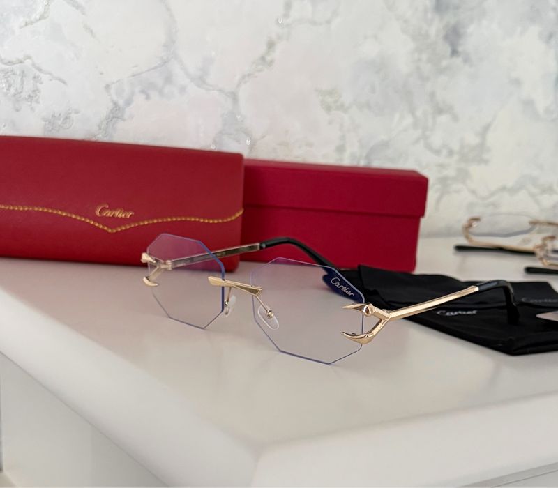 Солнцезащитные очки cartier хамелион меняют цвет