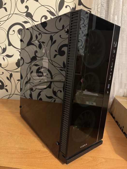 Корпус пк vinga +7 rgb  вентиляторів