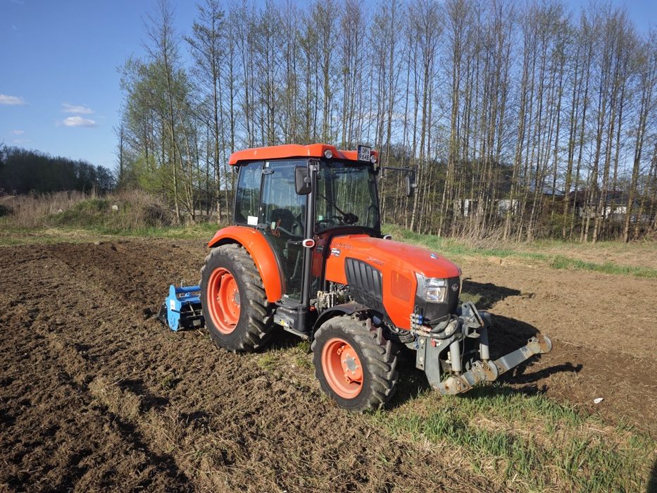 Usługi glebogryzarką | Kubota 55 KM | 160 cm | Przygotowanie gleby