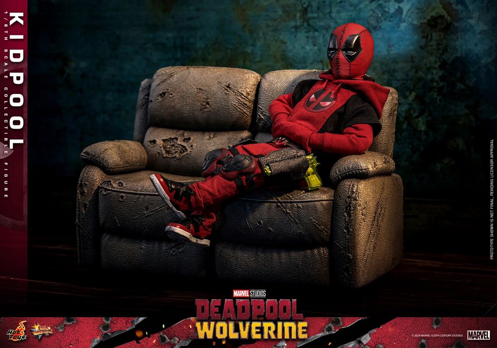 Фигурка 1/6 hot toys mms763 KIDPOOL Deadpool 3