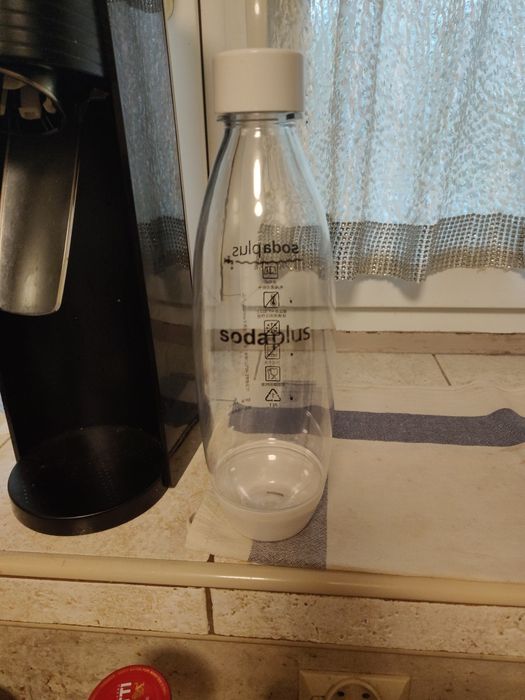 Butelka Soda plus zamiennik  do Saturatora Sodastreeme pojemność 0,84l