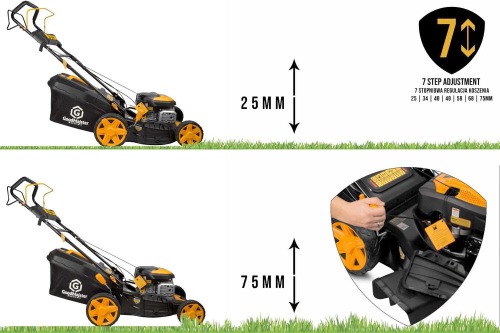Kosiarka spalinowa z napędem - GoodMajster Machinery GMM-RL46N