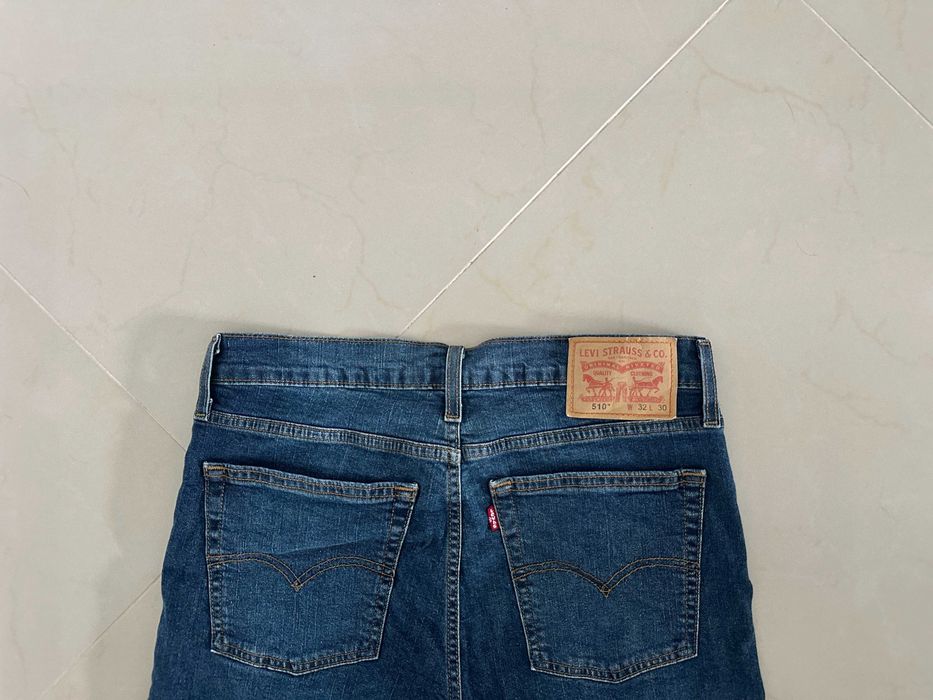 Levis 510 32/30 Spodnie Piękne Slim