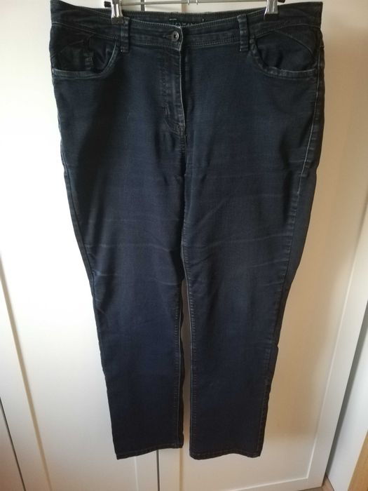 Cecil granatowe jeansy Van Graaf r. 36 / 46/ XXXL