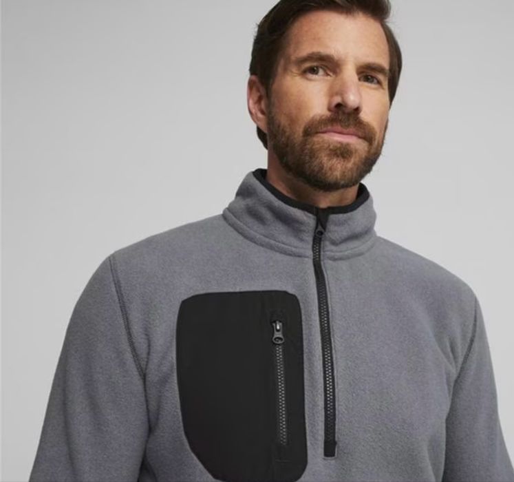 Кофта флісова сіра puma