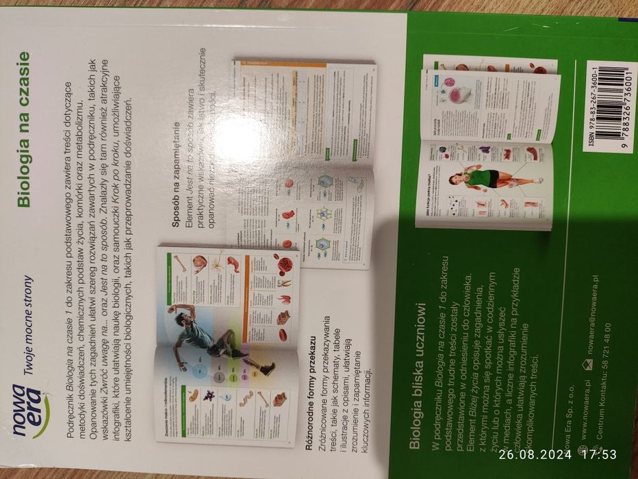 Biologia na czasie 1 podręcznik zakres podstawowy