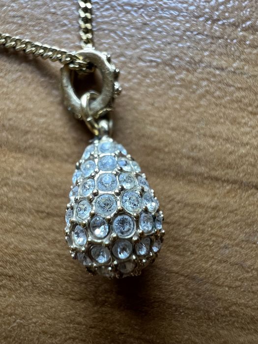 Swarovski - naszyjnik w kolorze złotym