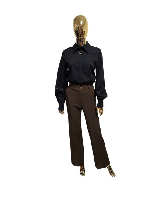 Koszula damska bawełniana MARGOT czarna rozmiar 42 Ksara