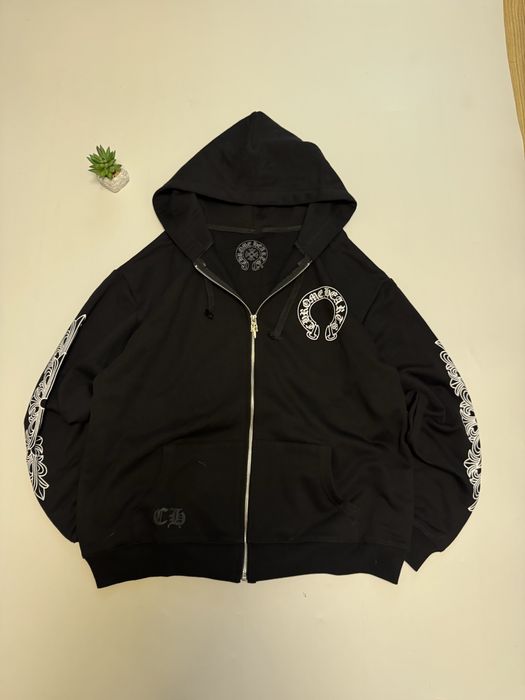 Zip-hoodie chrome hearts