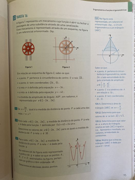 Manual “Novo Espaço” Matemática A 11.° Ano - Porto Editora