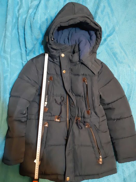 Куртка зимова на хлопчика 10-12 років
