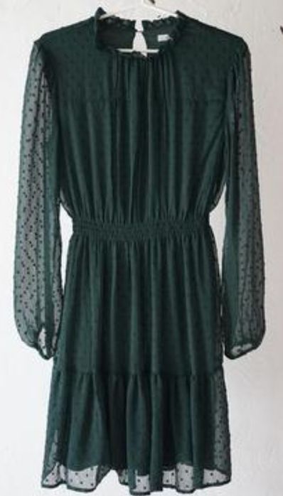 Сукня  шифонова смарагд