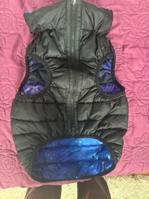 Двостороння жилетка для собаки М