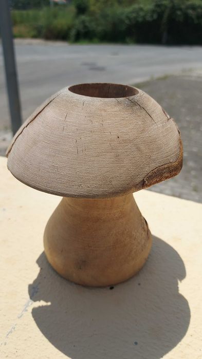Decoração para jardim ou outro em madeira natural