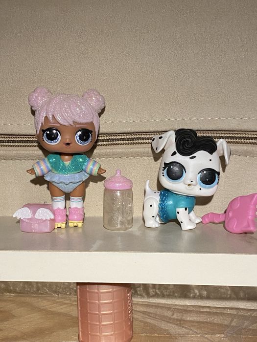 Hairdorables Lol світиться Astro Mga з коробками дон дівчинка рассвєт