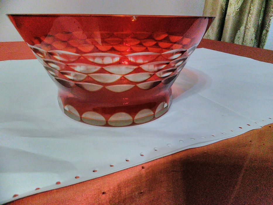 Цветное стекло времён СССР(4 фото)