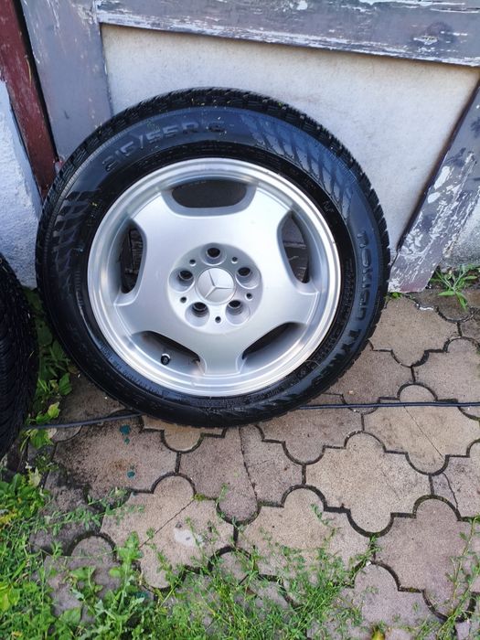 Felgi Mercedes Plus opony zimowe Nokian WR snowproff