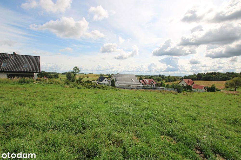 Działka budowlana o powierzchni 1087 m² w malowniczym położeniu - Widok 2